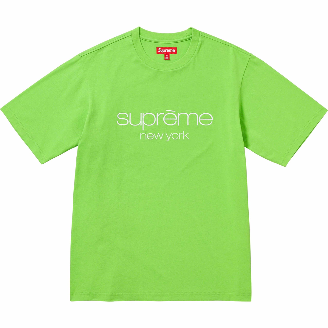 Details on Classic Logo S S Top Lime from fall winter
                                                    2023 (Price is $68)