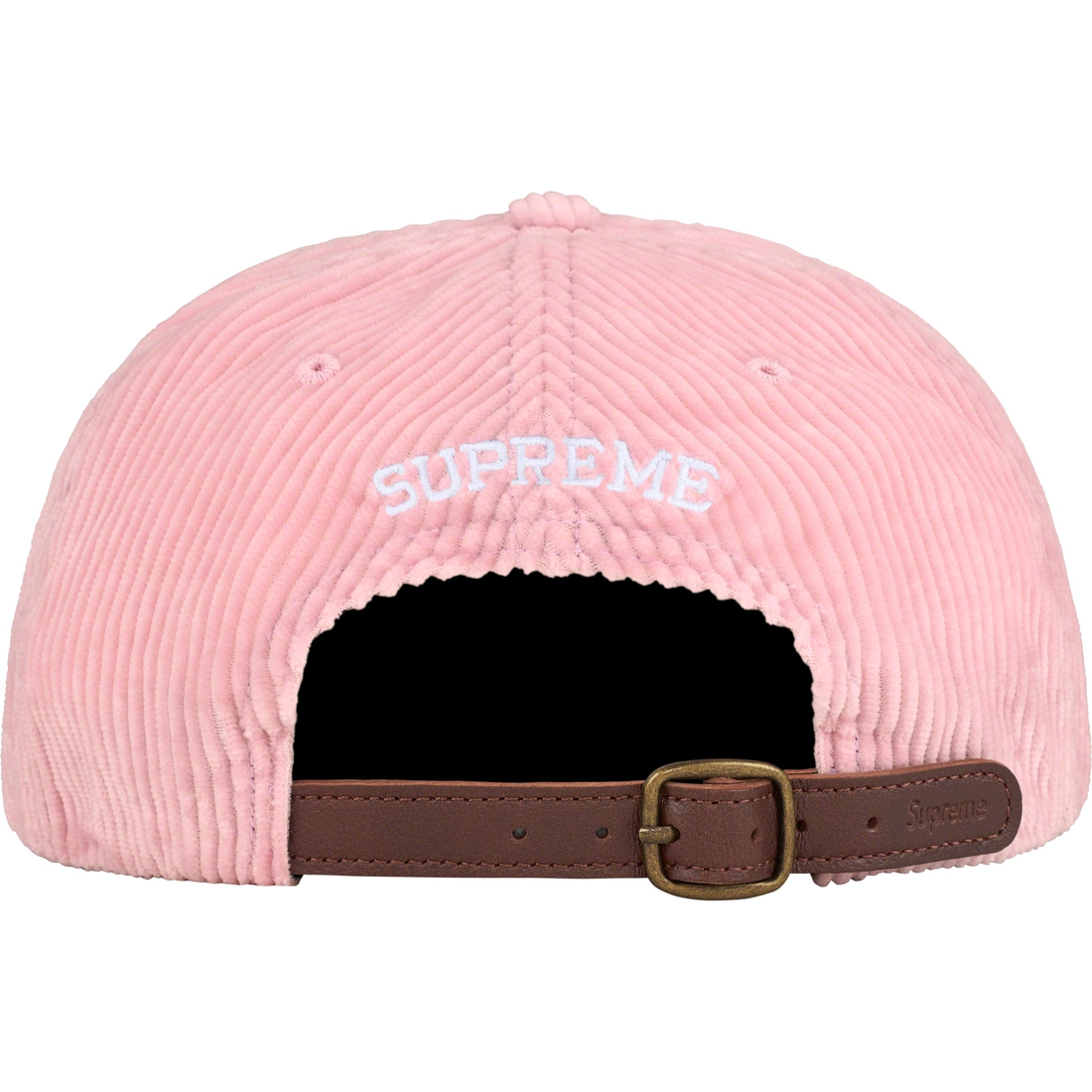 Details on Corduroy S Logo 6-Panel Light Pink from fall winter
                                                    2023 (Price is $58)