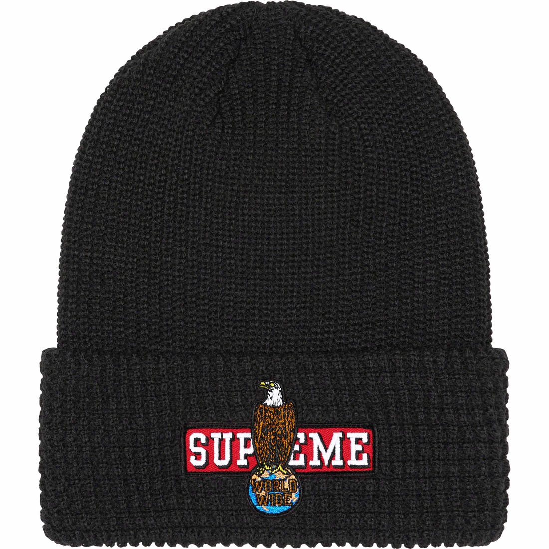 Details on Eagle Beanie Black from fall winter
                                                    2023 (Price is $40)