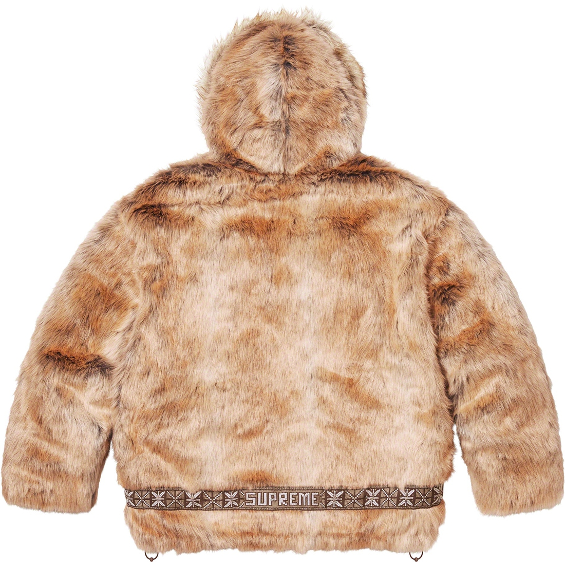 Details on Faux Fur Parka Brown from fall winter
                                                    2023 (Price is $398)