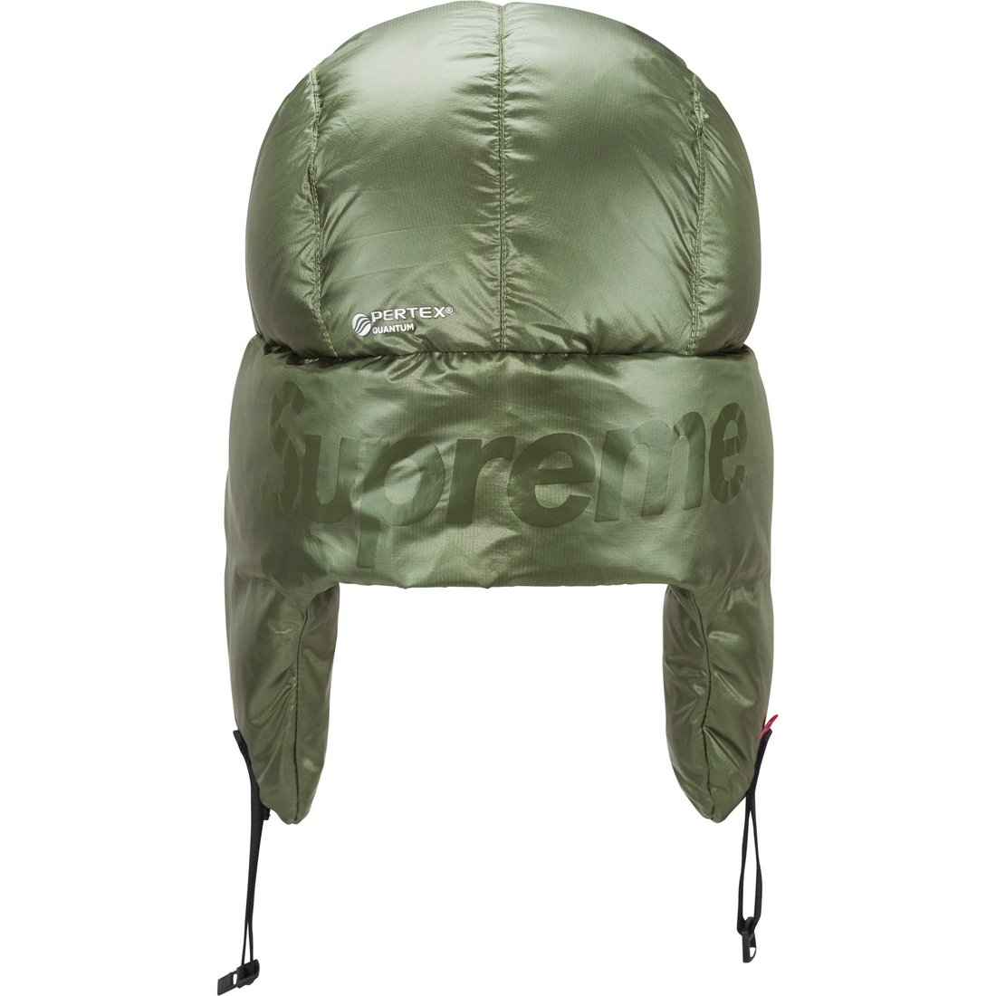 Details on Featherweight Down Trooper Olive from fall winter
                                                    2023 (Price is $78)