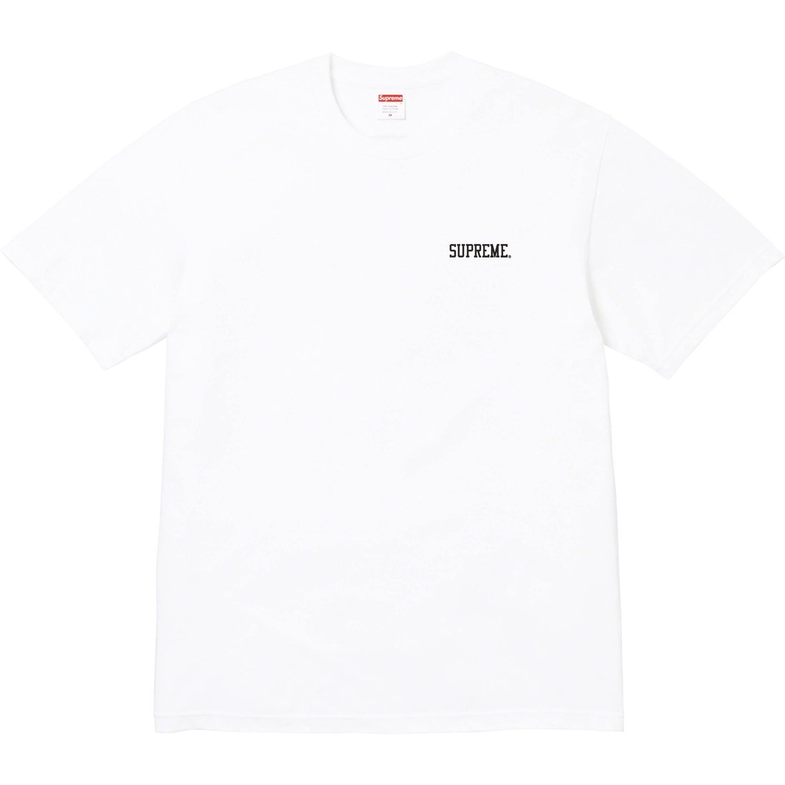 Details on Fighter Tee White from fall winter
                                                    2023 (Price is $44)