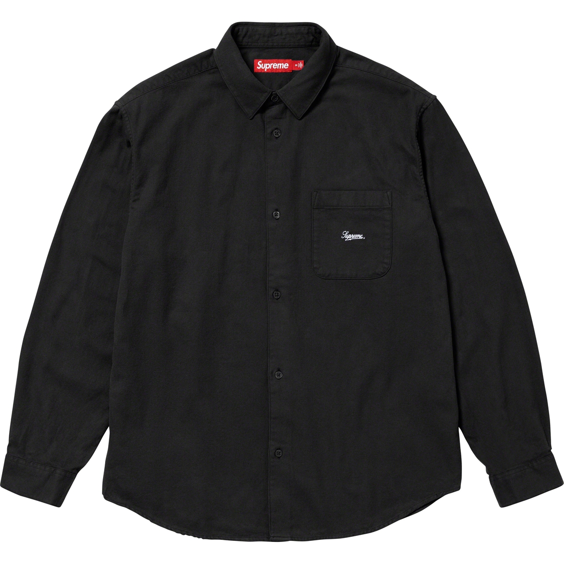 Details on Flannel Shirt Black from fall winter
                                                    2023 (Price is $138)