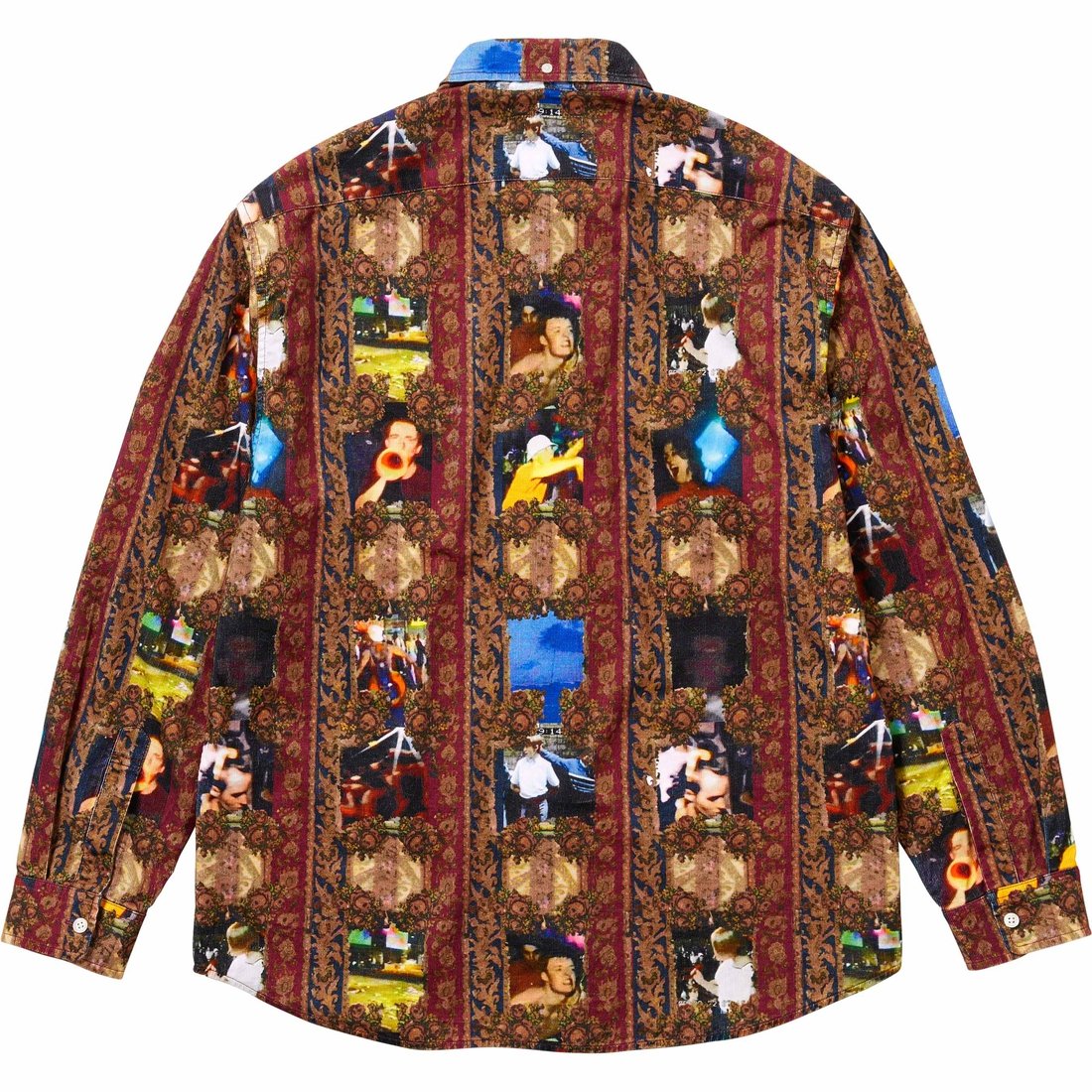 Details on Hardcore Printed Corduroy Shirt Multicolor from fall winter
                                                    2023 (Price is $158)