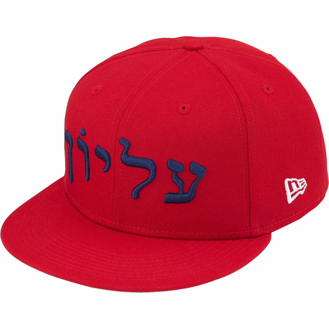 Details on Hebrew New Era Red from fall winter
                                                    2023 (Price is $54)
