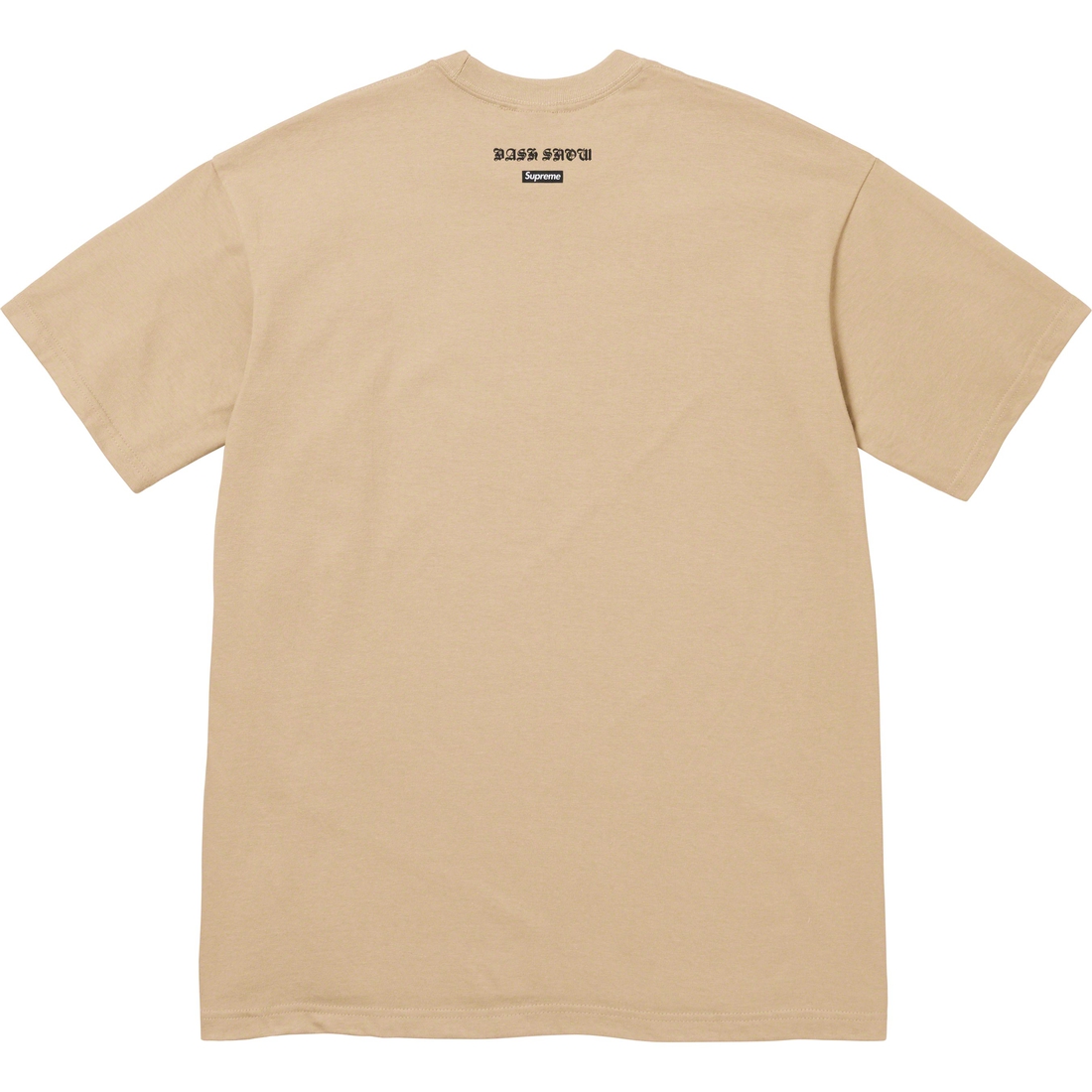 Details on Hell Tee Khaki from fall winter
                                                    2023 (Price is $48)