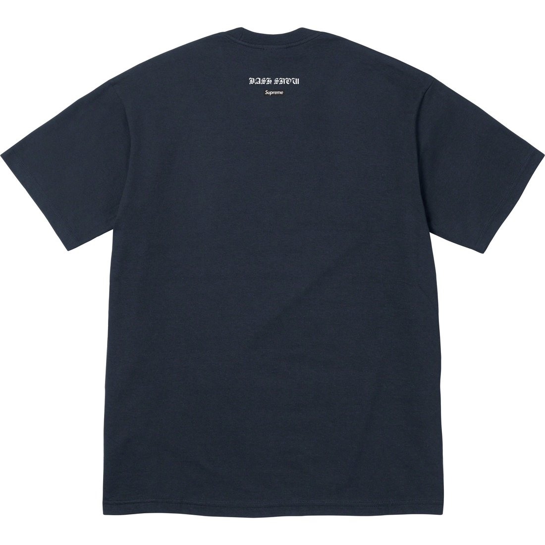 Details on Hell Tee Navy from fall winter
                                                    2023 (Price is $48)