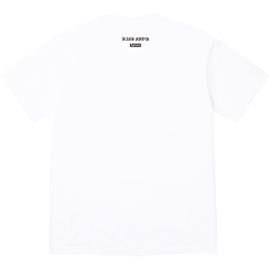 Details on Hell Tee White from fall winter
                                                    2023 (Price is $48)