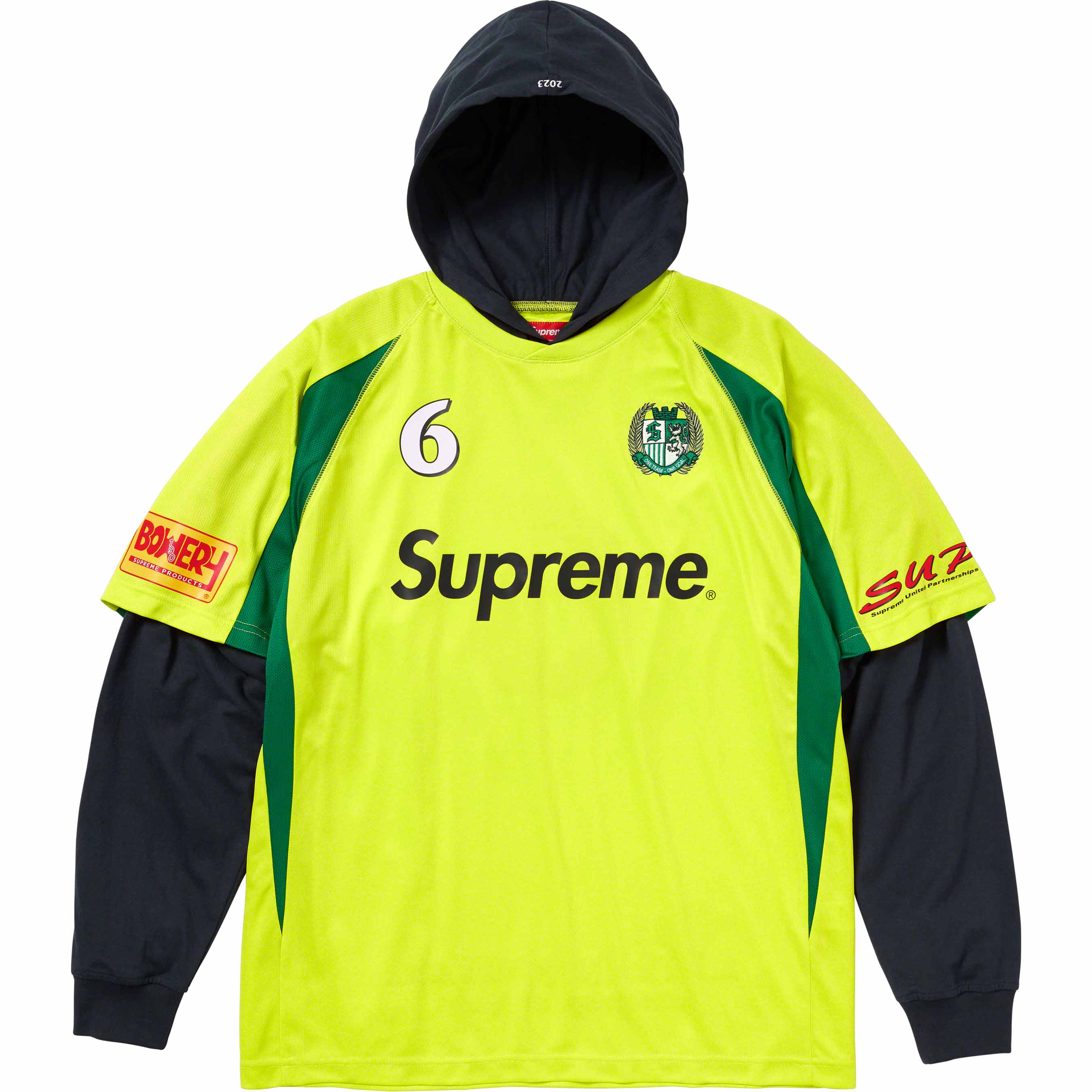 supreme hooded soccer jersey 概要欄必読 - ウェア
