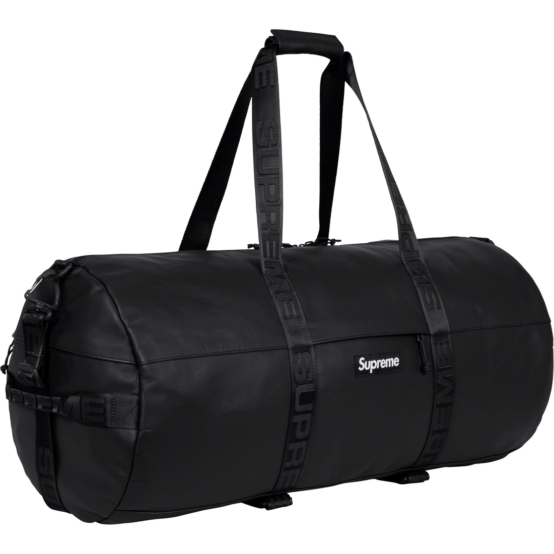 Details on Leather Large Duffle Bag Black from fall winter
                                                    2023 (Price is $498)