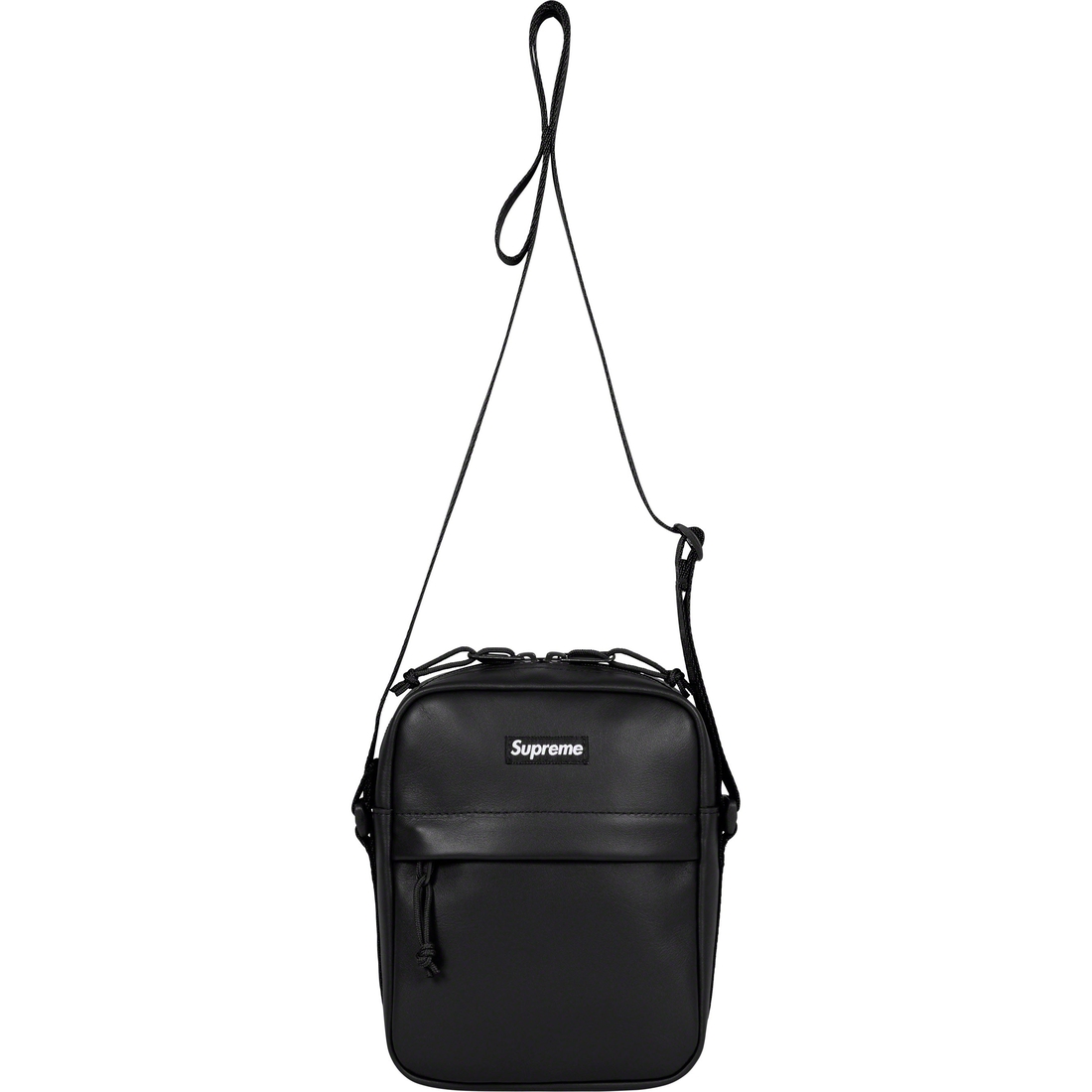 Details on Leather Shoulder Bag Black from fall winter
                                                    2023 (Price is $110)