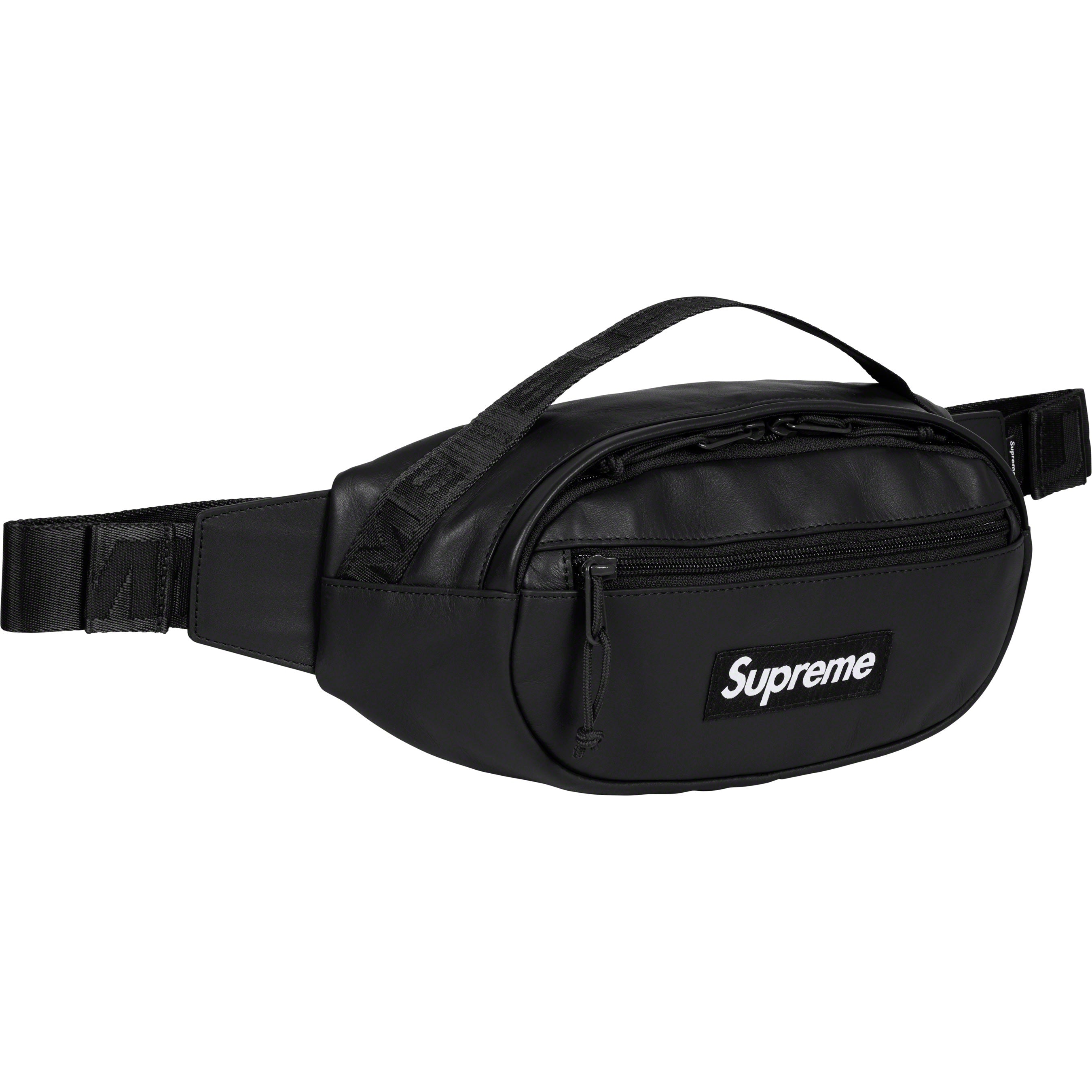 Supreme Leather Shoulder Bag 23FW