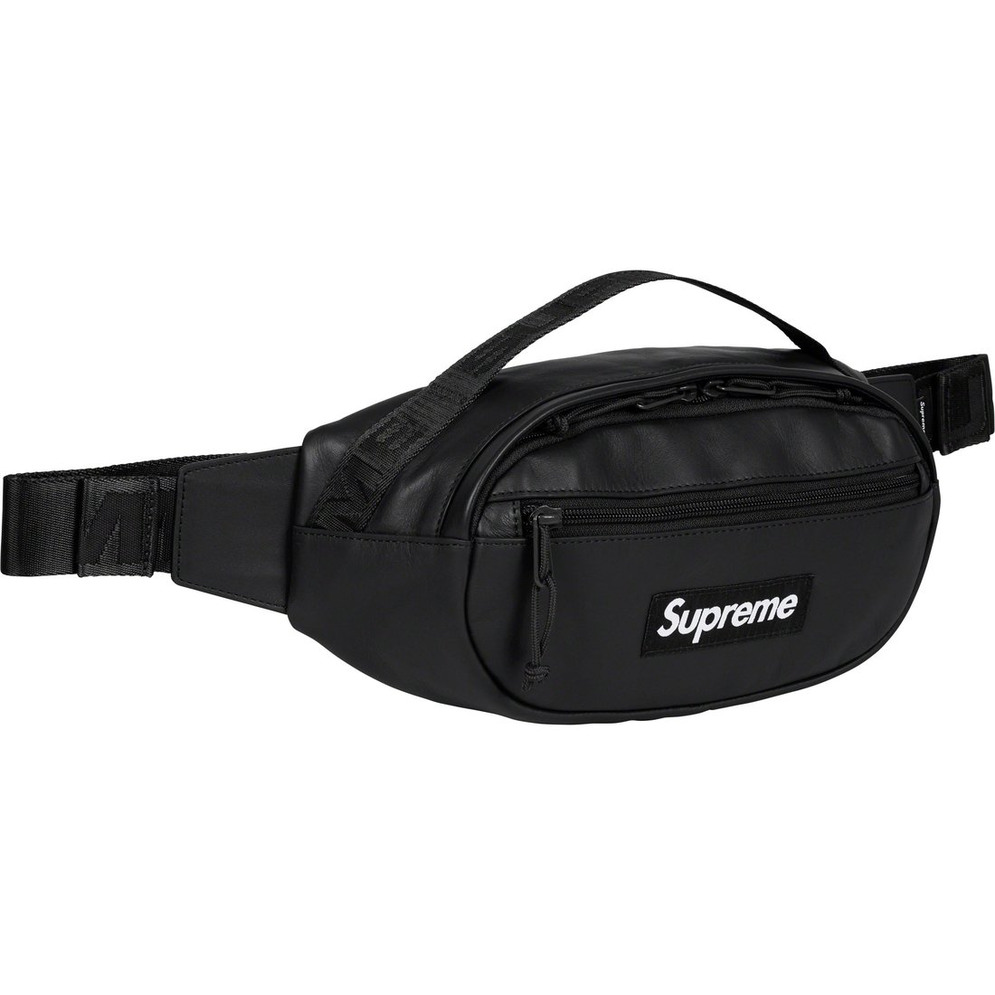 Details on Leather Waist Bag Black from fall winter
                                                    2023 (Price is $128)