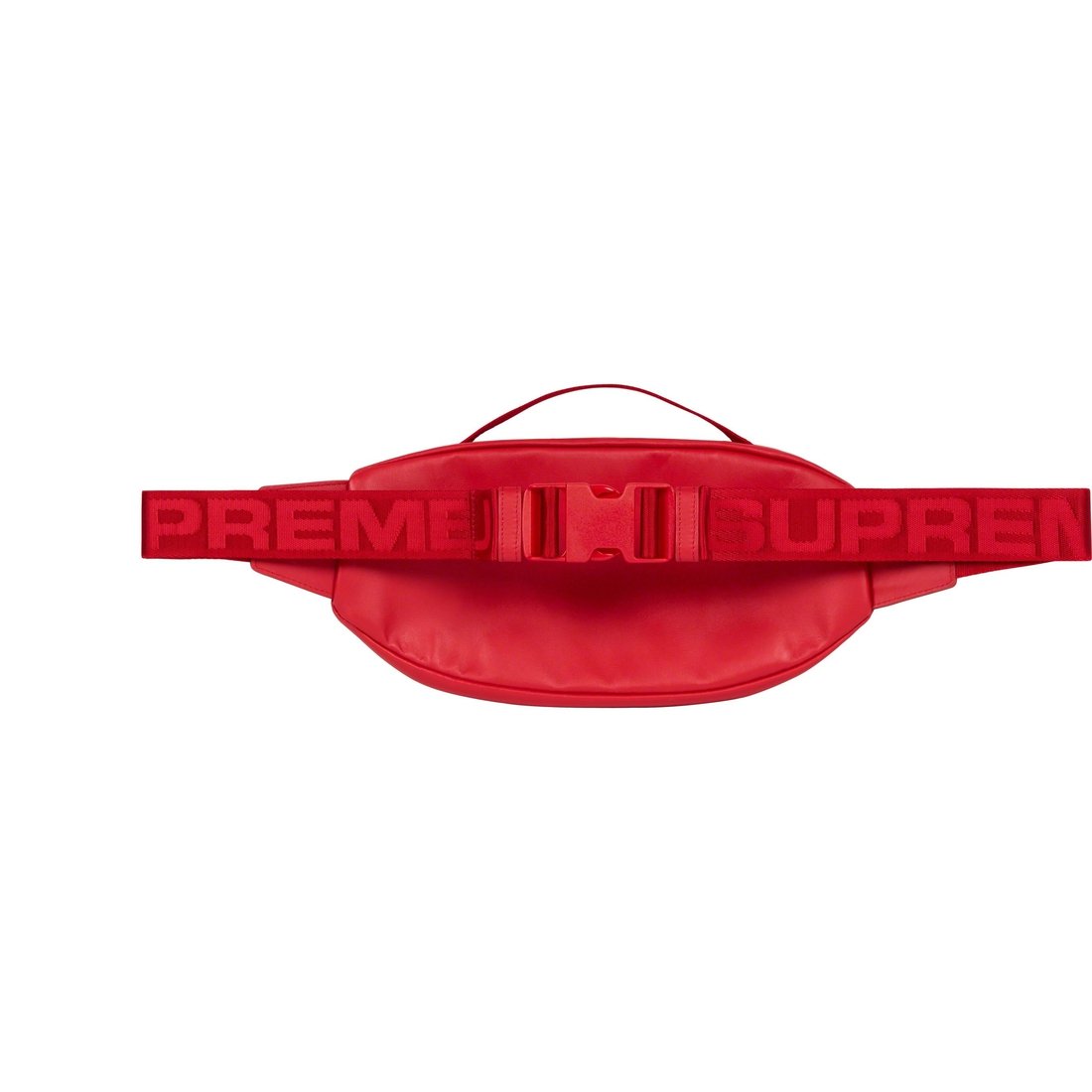 Details on Leather Waist Bag Red from fall winter
                                                    2023 (Price is $128)