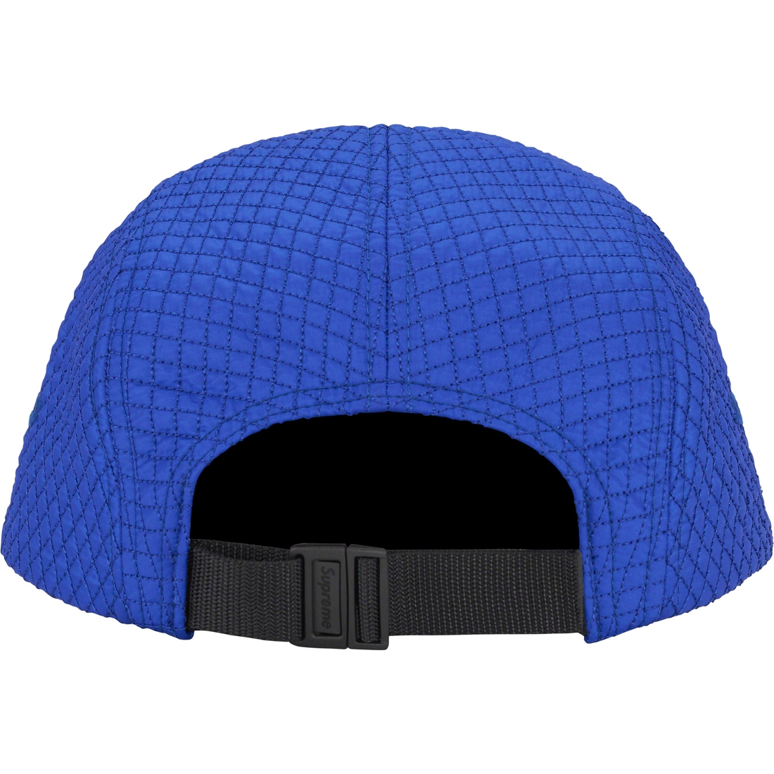 Details on Micro Quilted Camp Cap Royal from fall winter
                                                    2023 (Price is $54)