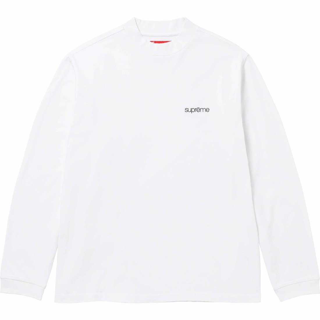 Details on Mock Neck L S Top White from fall winter
                                                    2023 (Price is $78)