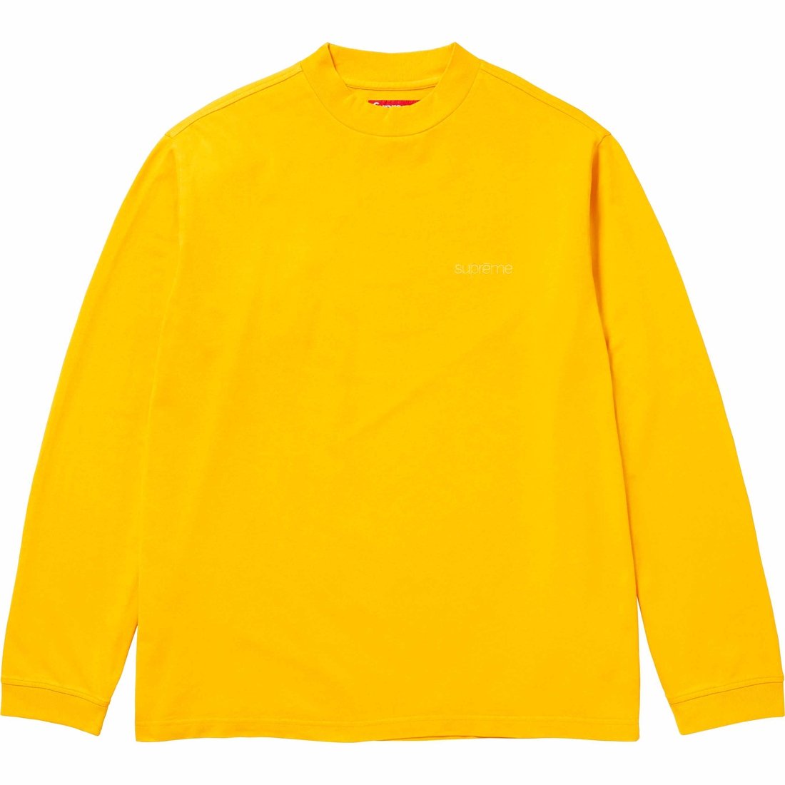 Details on Mock Neck L S Top Yellow from fall winter
                                                    2023 (Price is $78)