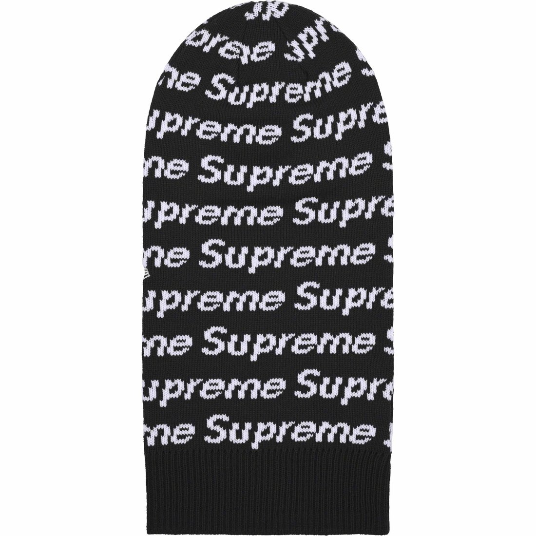 Details on New Era Repeat Balaclava Black from fall winter
                                                    2023 (Price is $60)