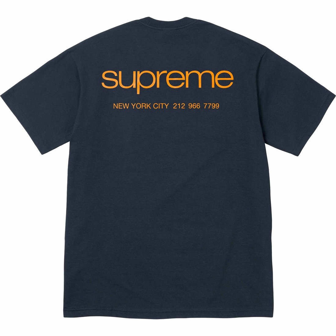 Details on NYC Tee Navy from fall winter
                                                    2023 (Price is $40)