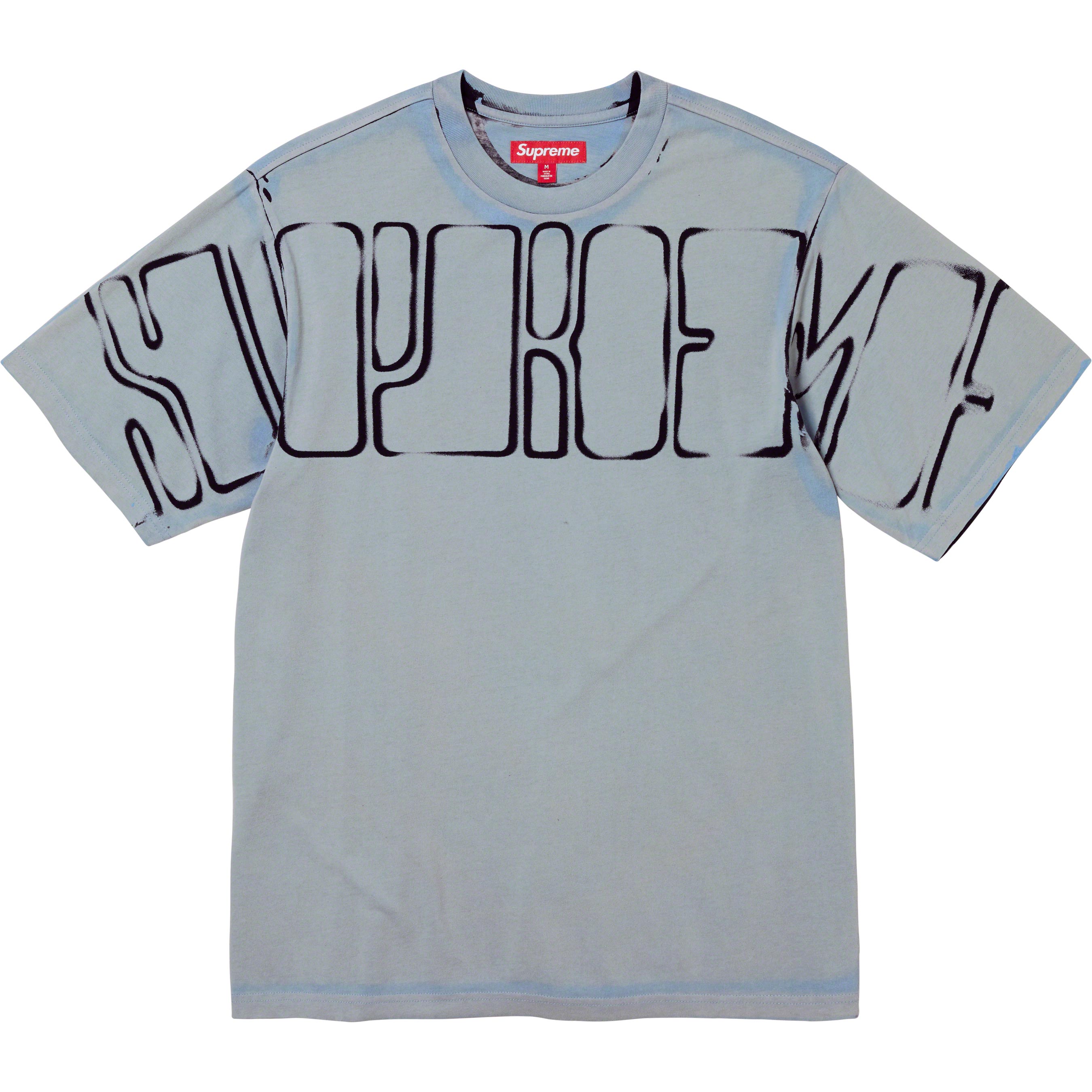 Supreme Overprint Knockout S/S Top Mカラーブラック