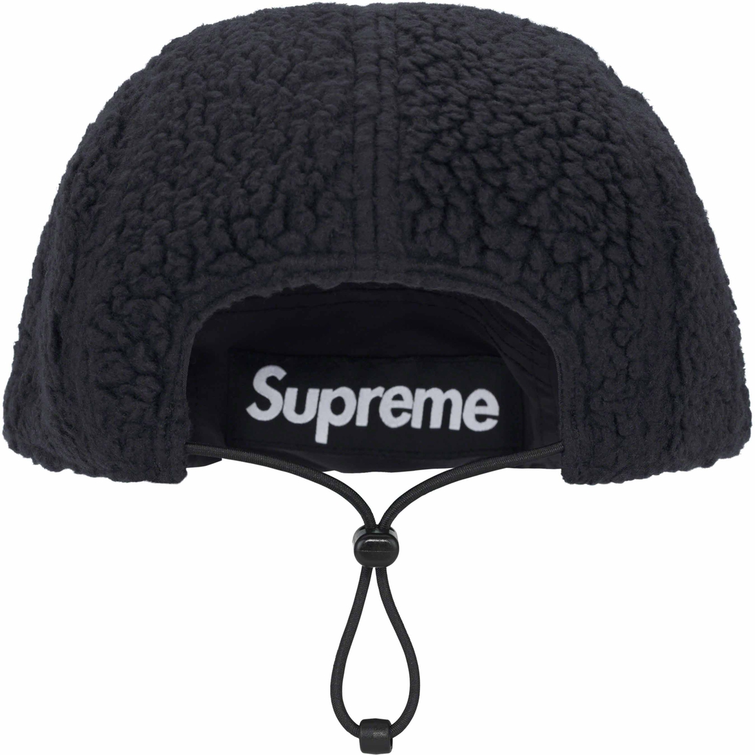 Details on Polartec Shearling Reversible Camp Cap Black from fall winter
                                                    2023 (Price is $54)