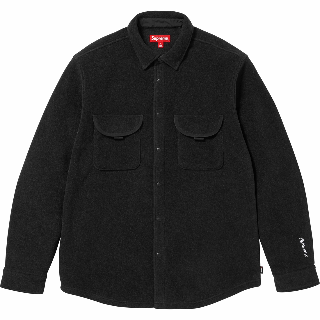 Details on Polartec Shirt Black from fall winter
                                                    2023 (Price is $138)