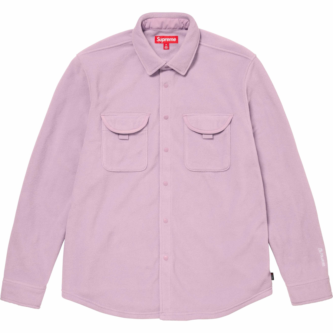 Details on Polartec Shirt Lilac from fall winter
                                                    2023 (Price is $138)