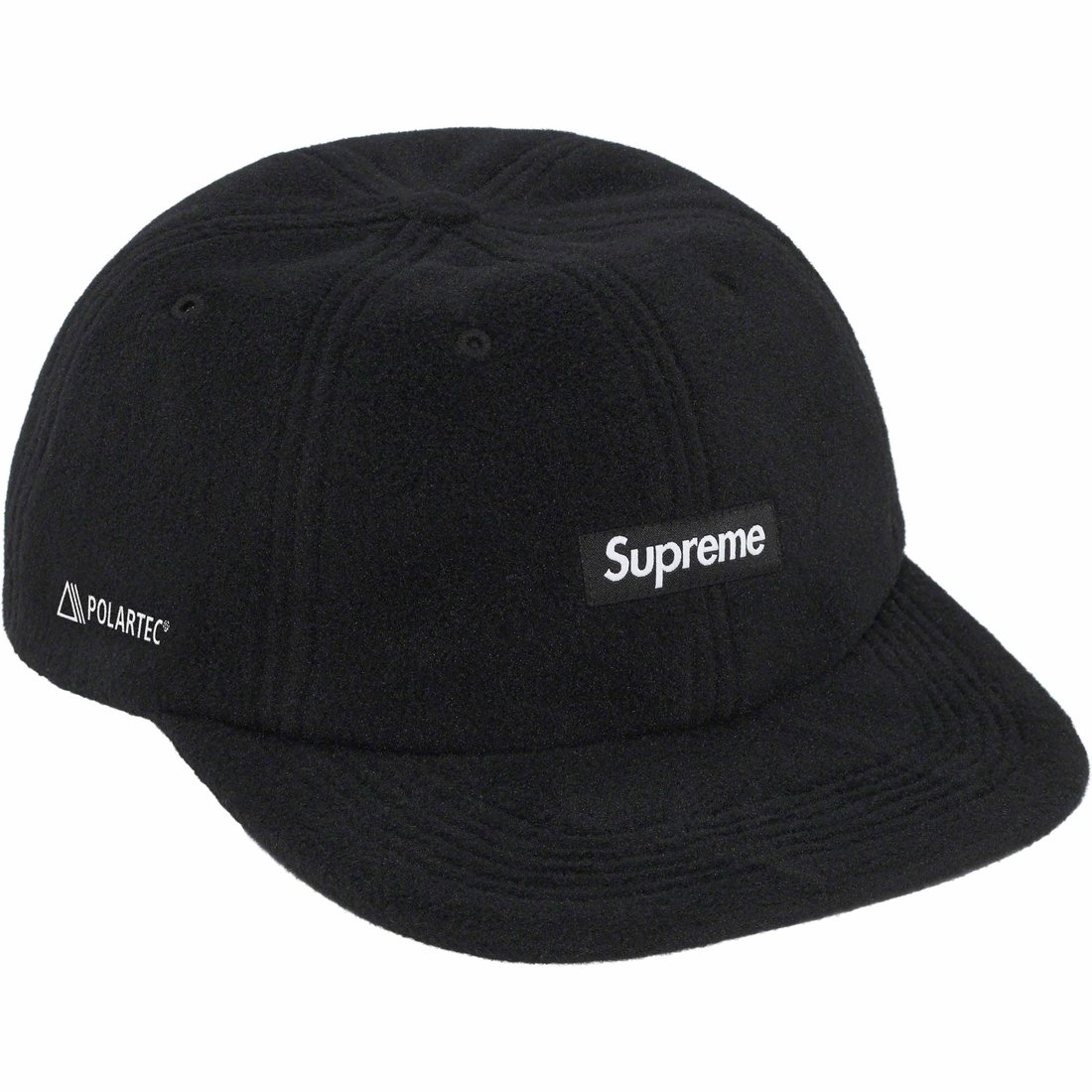 Details on Polartec Small Box 6-Panel Black from fall winter
                                                    2023 (Price is $48)