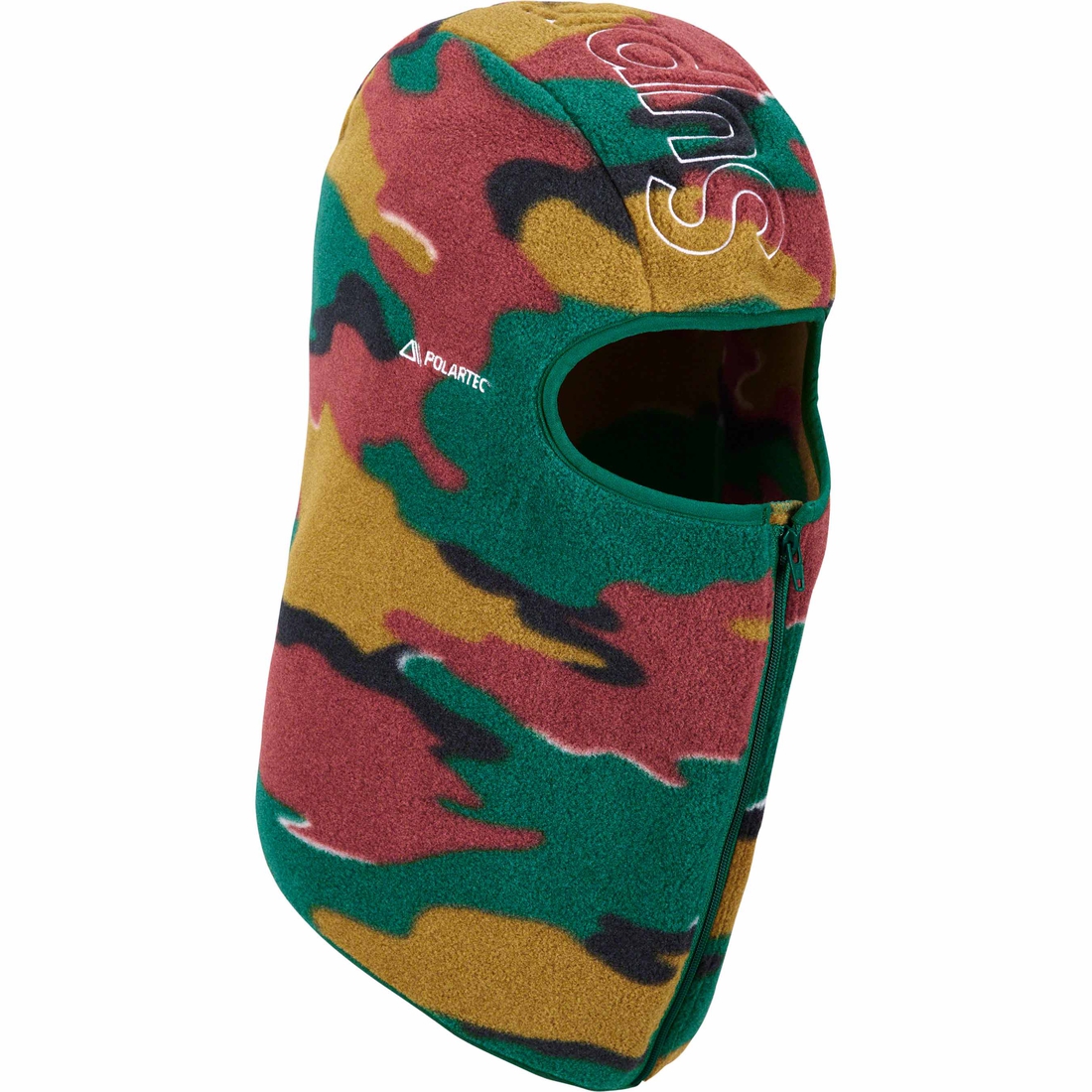 Details on Polartec Zip Balaclava Camo from fall winter
                                                    2023 (Price is $60)