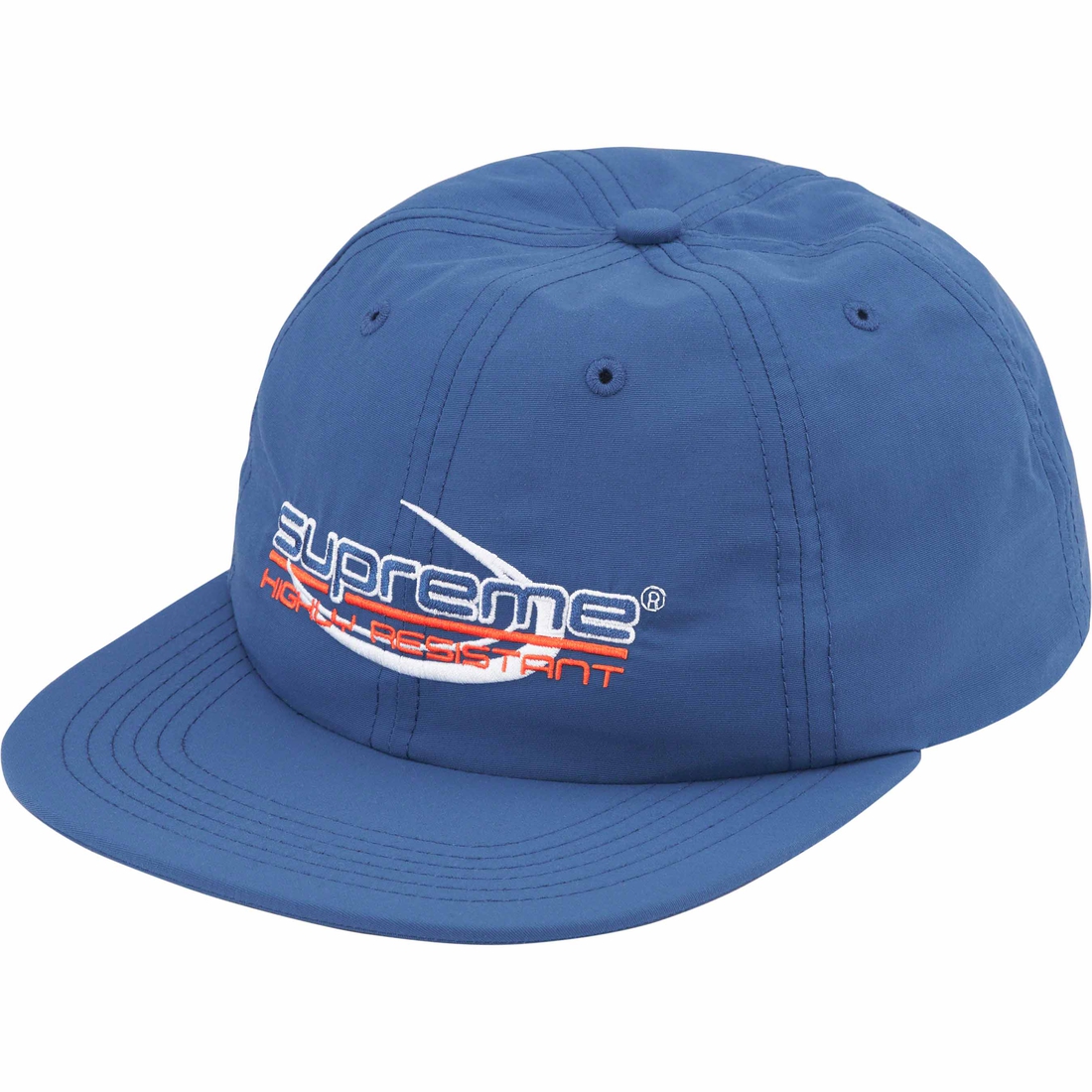 Details on Resistant 6-Panel Blue from fall winter
                                                    2023 (Price is $48)
