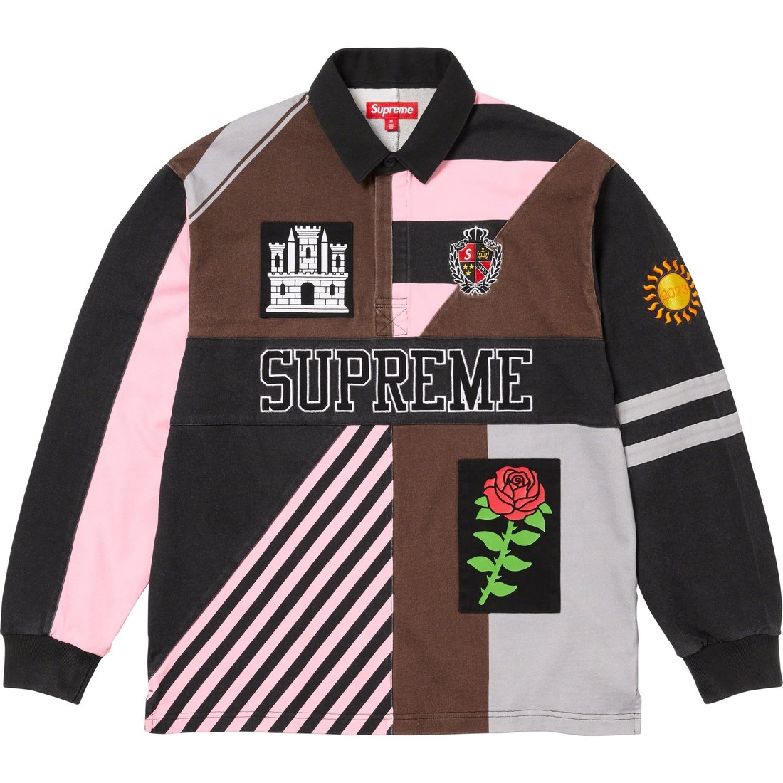 Details on Rose Rugby Black from fall winter
                                                    2023 (Price is $158)