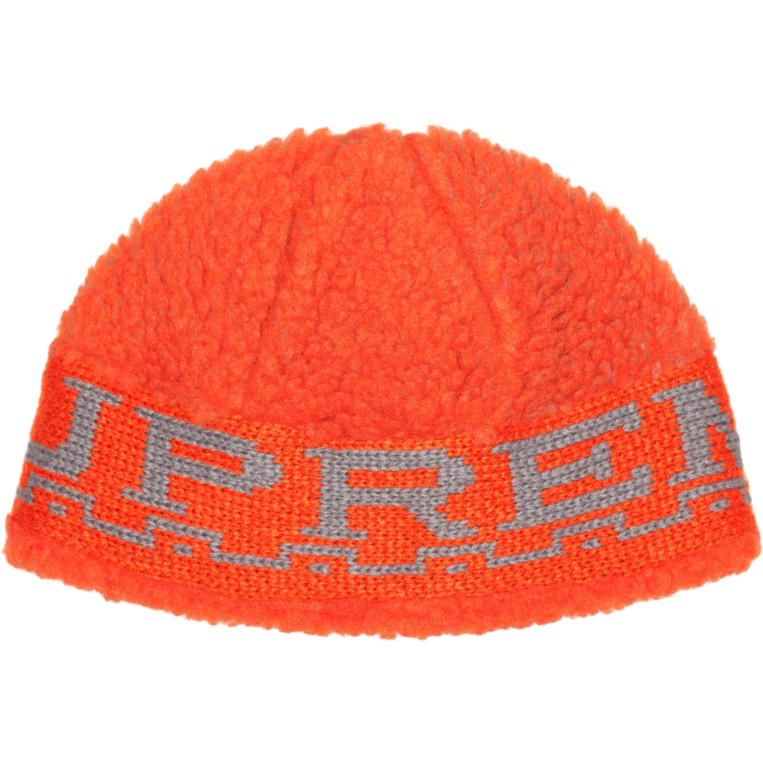 Details on Sherpa Logo Beanie Burnt Orange from fall winter
                                                    2023 (Price is $40)