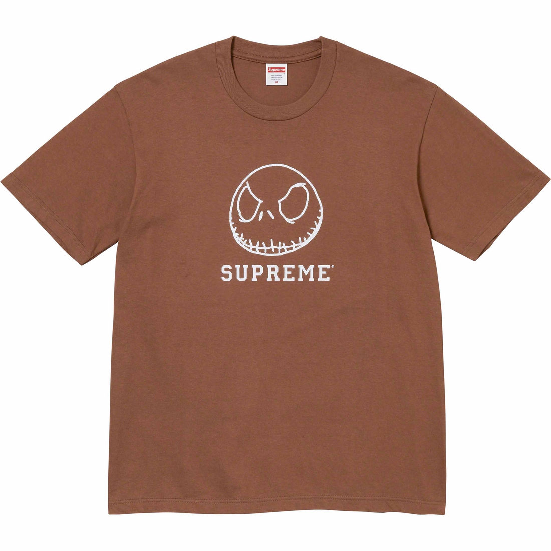 Details on Skeleton Tee Brown from fall winter
                                                    2023 (Price is $48)
