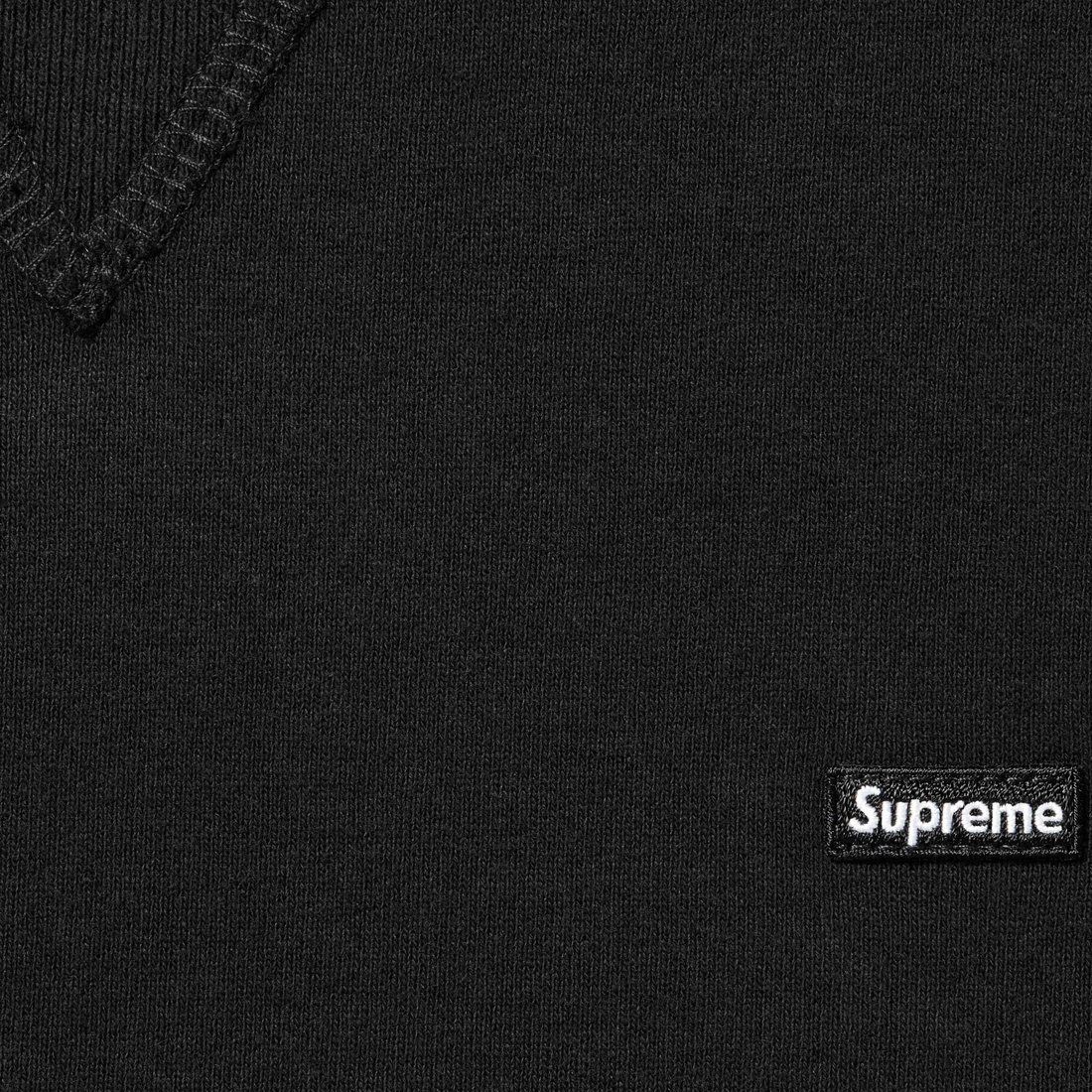 Details on Small Box Crewneck Black from fall winter
                                                    2023 (Price is $138)