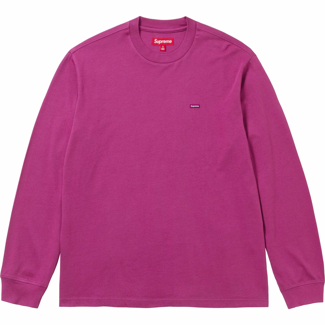 Details on Small Box L S Tee Bright Purple from fall winter
                                                    2023 (Price is $68)