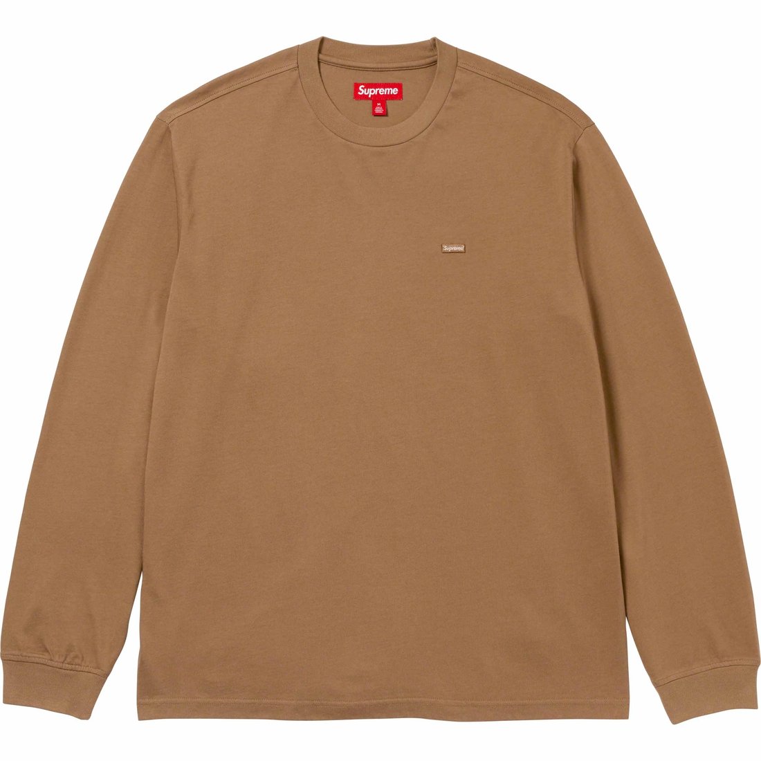 Details on Small Box L S Tee Light Brown from fall winter
                                                    2023 (Price is $68)