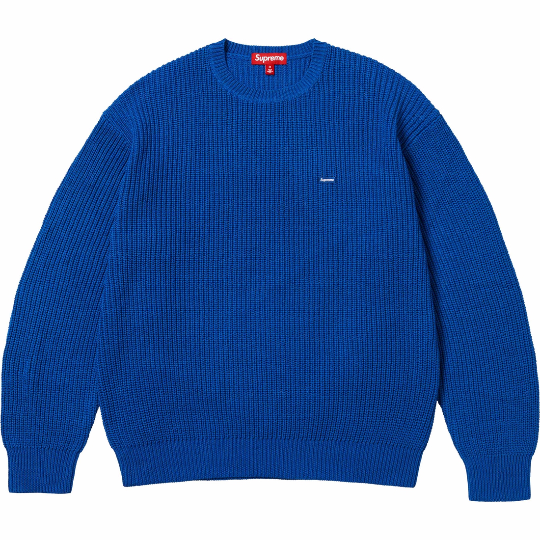 Details on Small Box Ribbed Sweater Royal from fall winter
                                                    2023 (Price is $148)