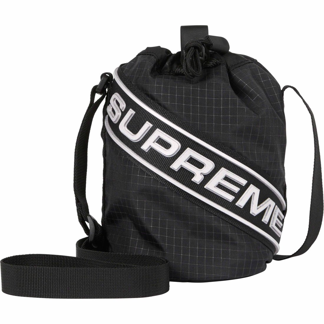 supreme small cinch pouch Black - ポーチ/バニティ