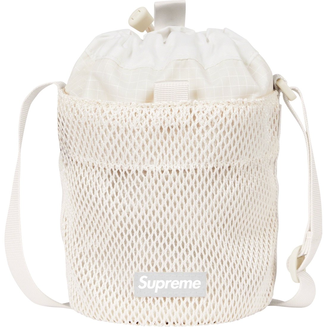 Details on Small Cinch Pouch White from fall winter
                                                    2023 (Price is $44)