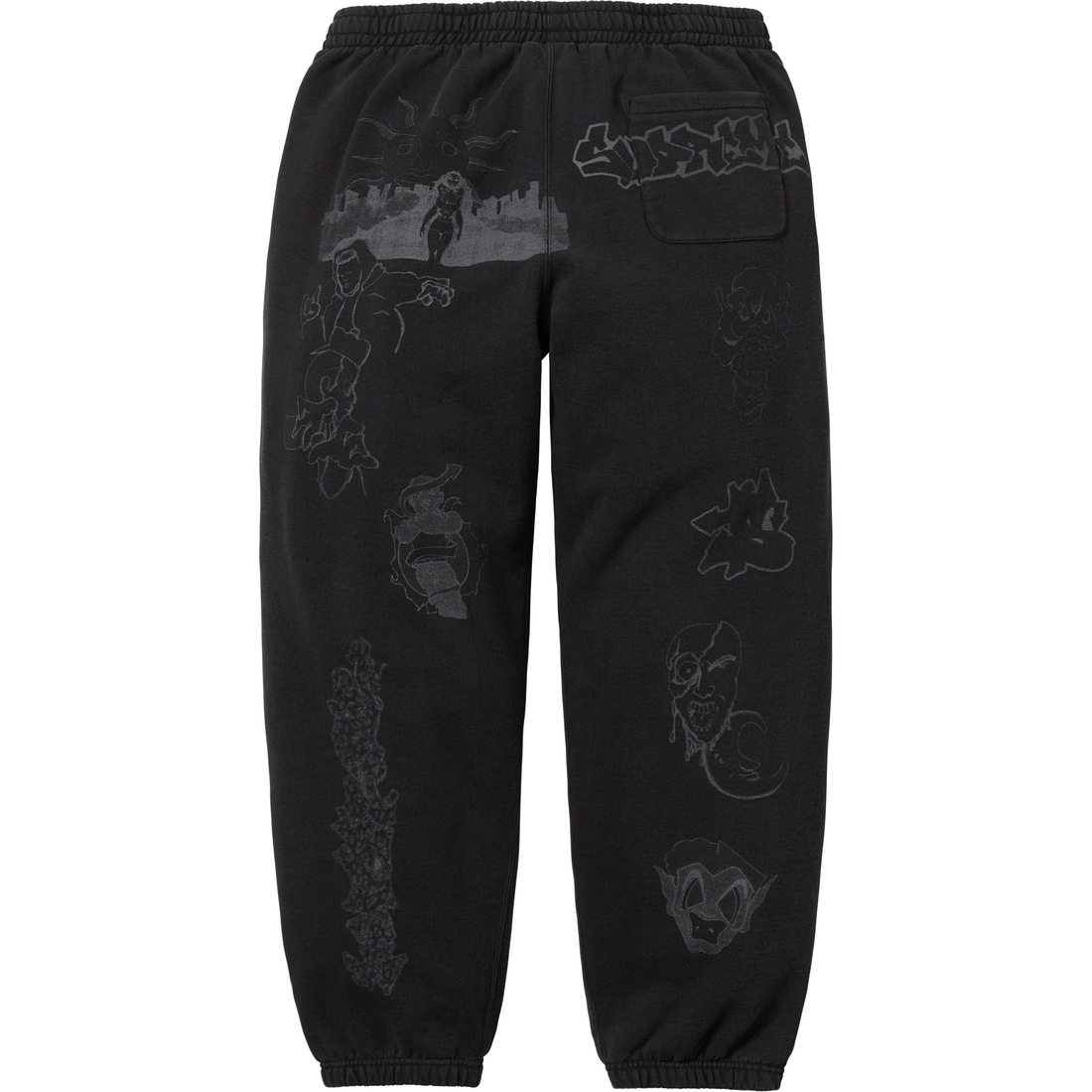 Details on Sunrise Sweatpant Black from fall winter
                                                    2023 (Price is $168)