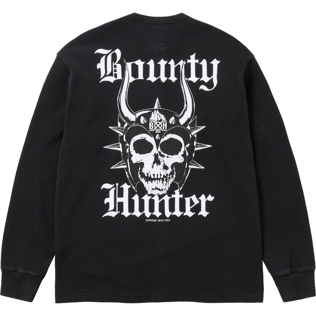 Details on Supreme Bounty Hunter Thermal Henley L S Top Black from fall winter
                                                    2023 (Price is $110)