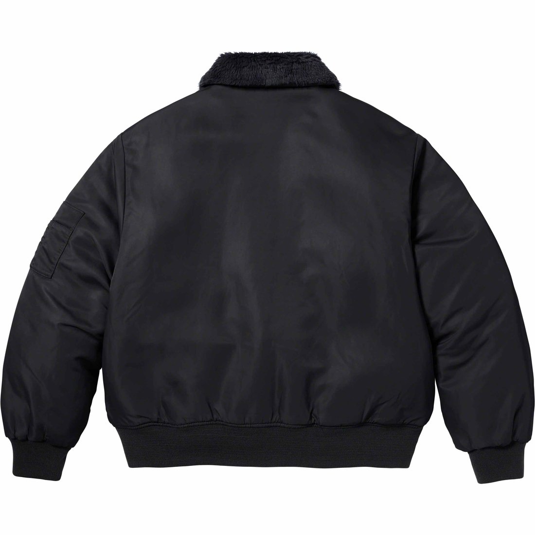 Details on Supreme Dickies Fur Collar Bomber Jacket Black from fall winter
                                                    2023 (Price is $228)