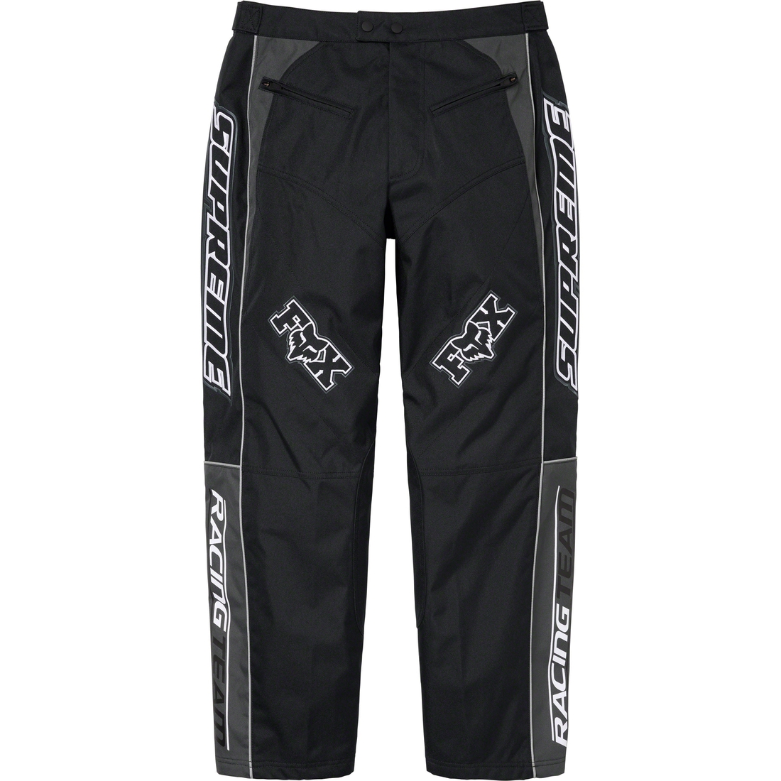 Details on Supreme Fox Racing Pant Black from fall winter
                                                    2023 (Price is $278)