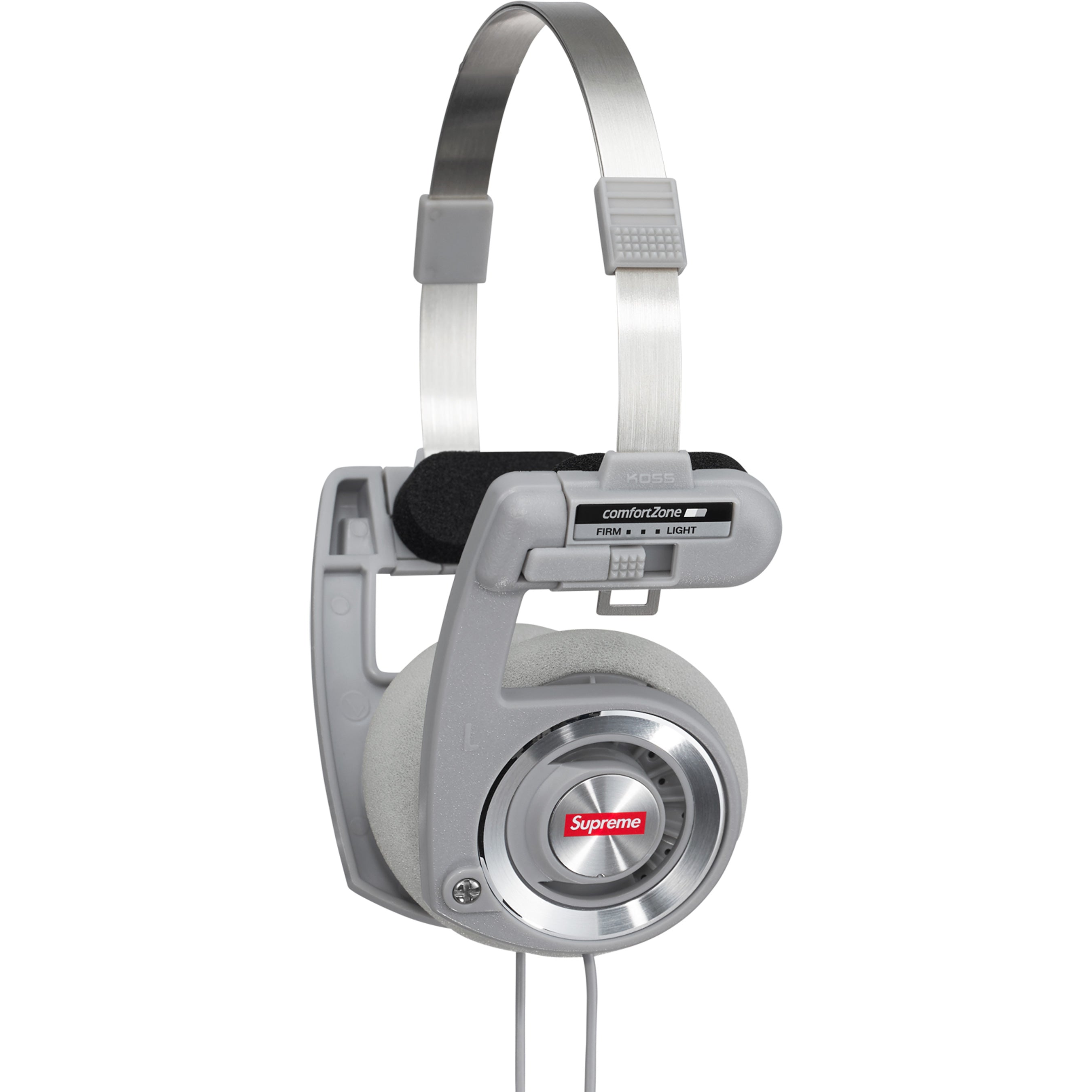 Supreme®/Koss PortaPro Headphones Silver