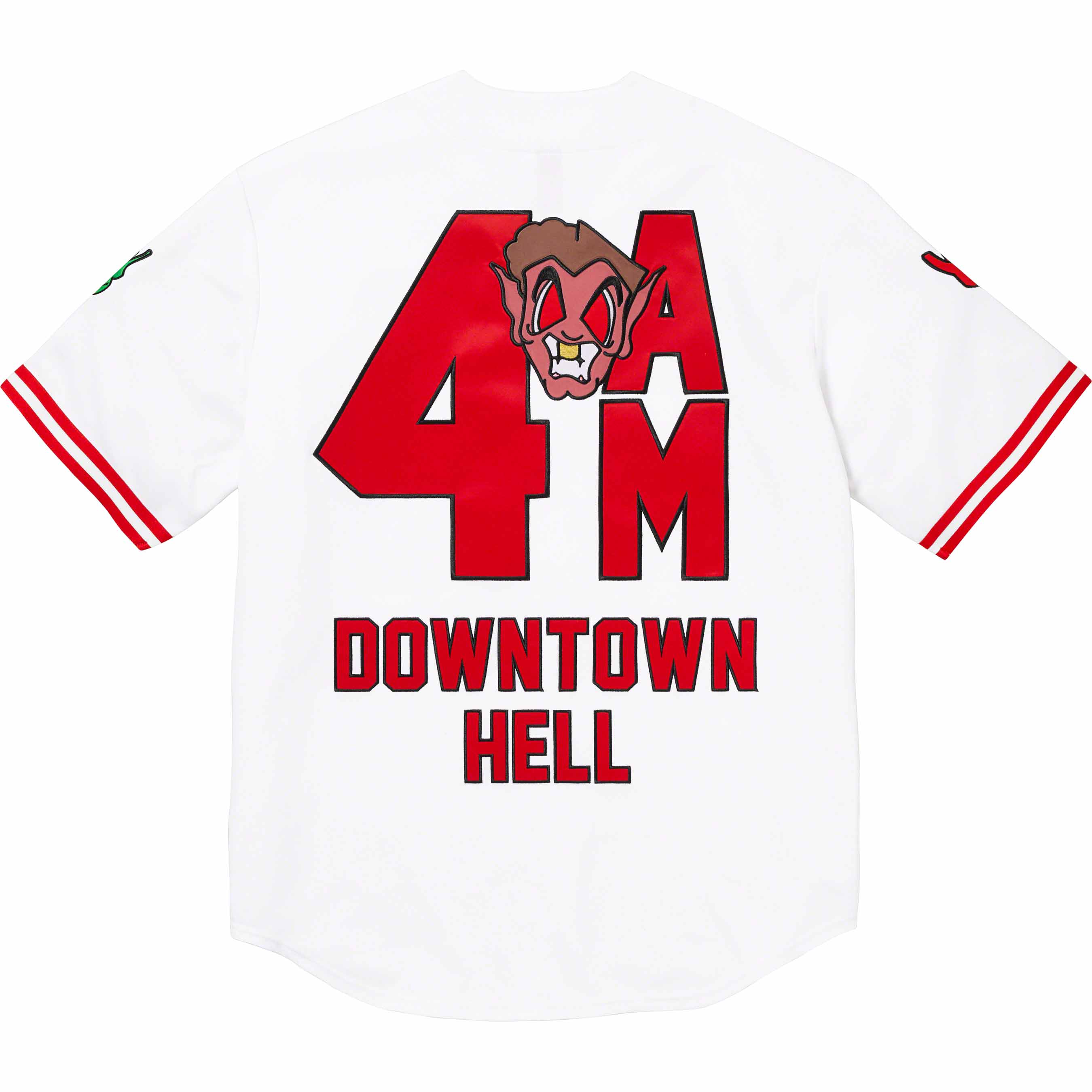 Mitchell & Ness Downtown Hell Baseball Jersey - fall winter 2023