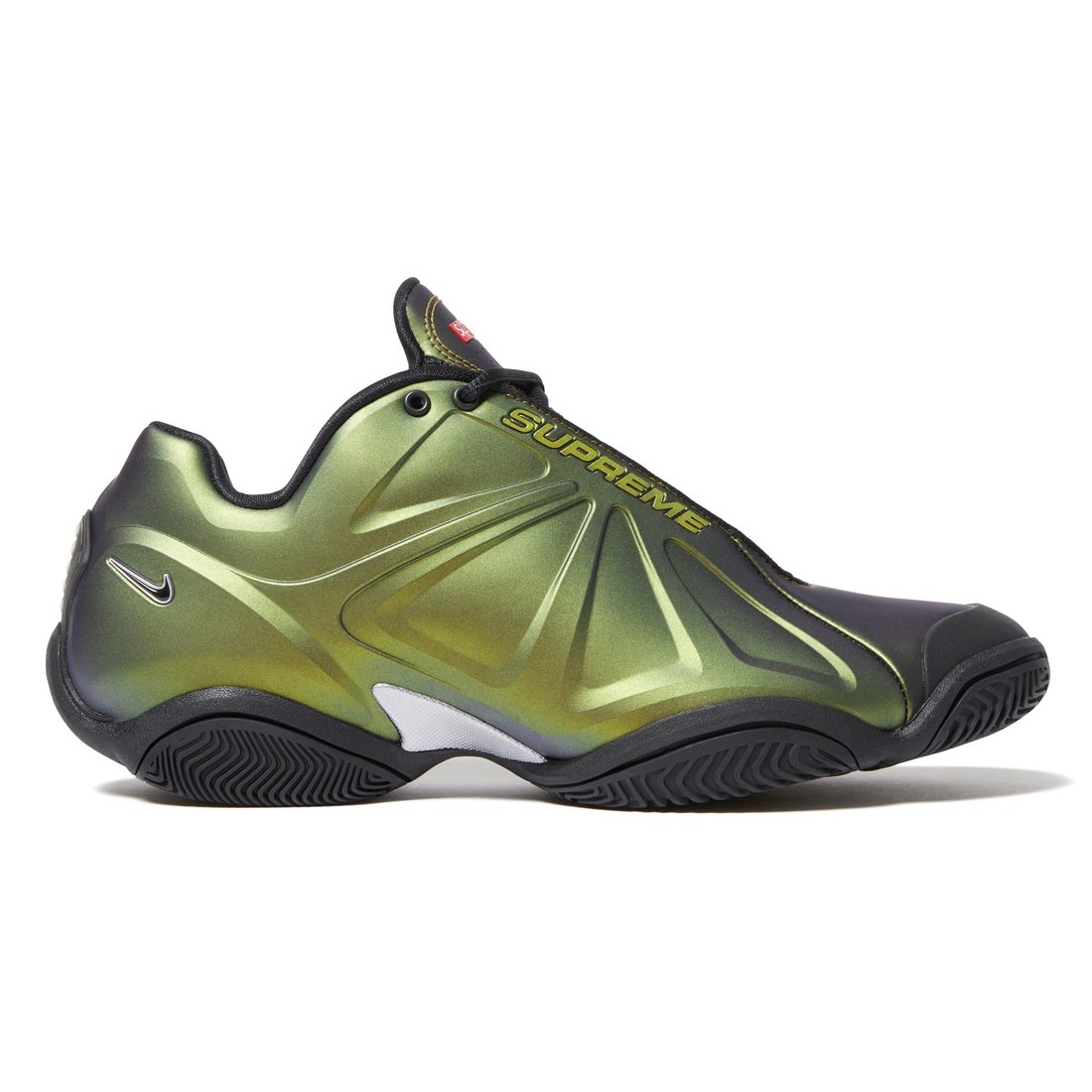 Details on Supreme Nike Courtposite Gold from fall winter
                                                    2023 (Price is $150)