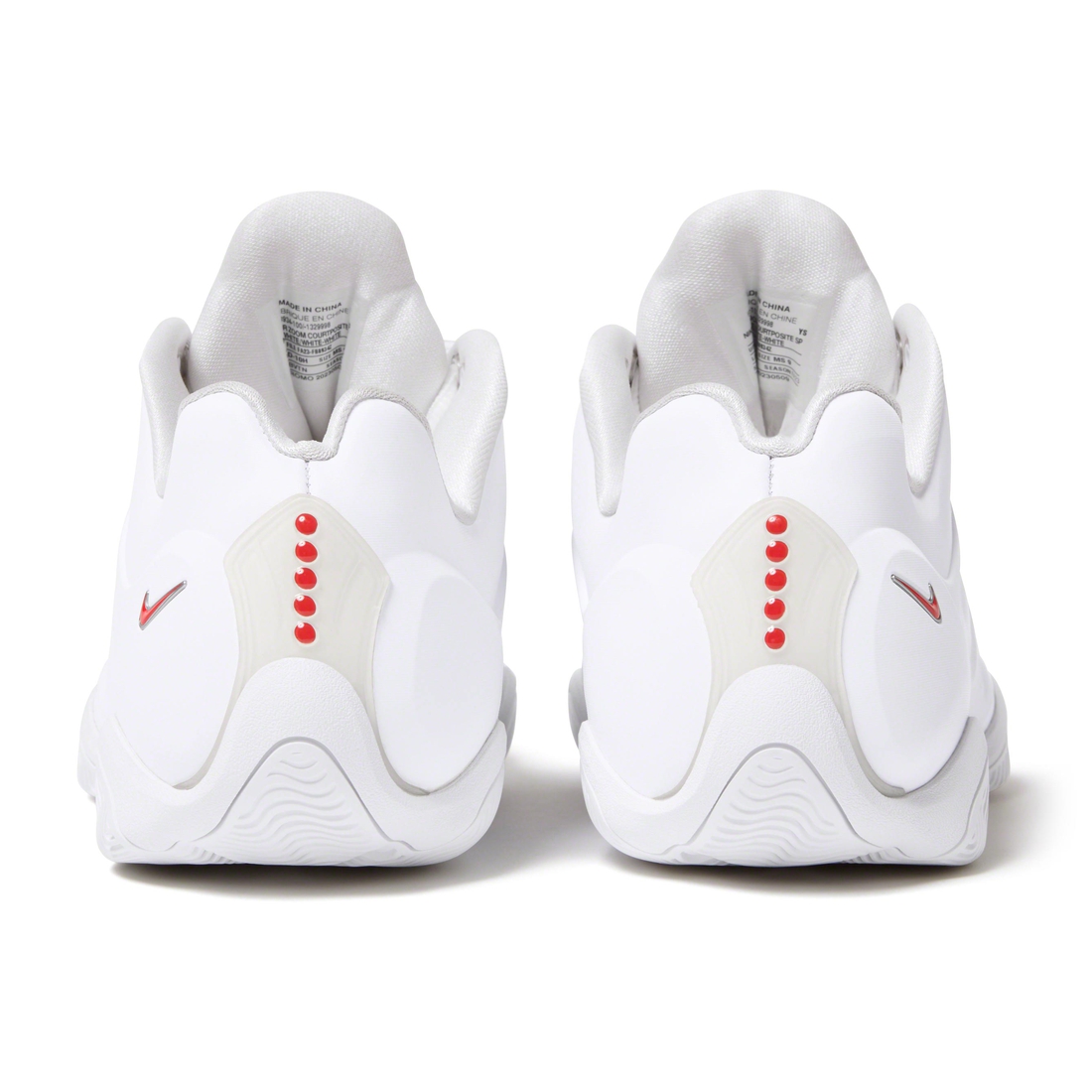 Details on Supreme Nike Courtposite White from fall winter
                                                    2023 (Price is $150)