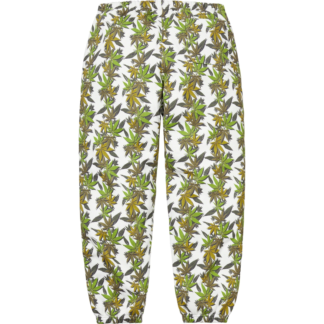 Details on Supreme The North Face Leaf Sweatpant White from fall winter
                                                    2023 (Price is $148)