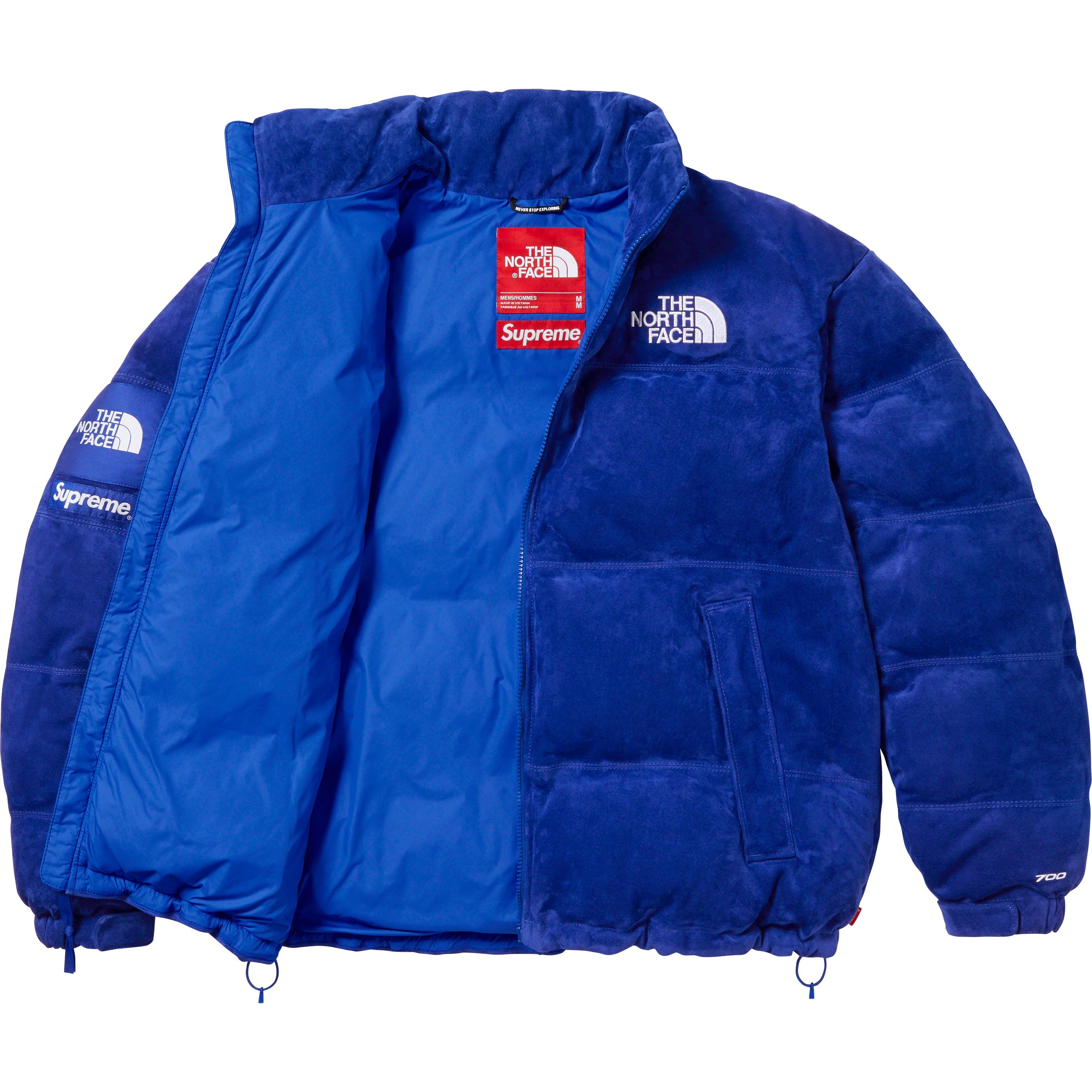 The North Face Suede Nuptse Jacket - fall winter 2023 - Supreme