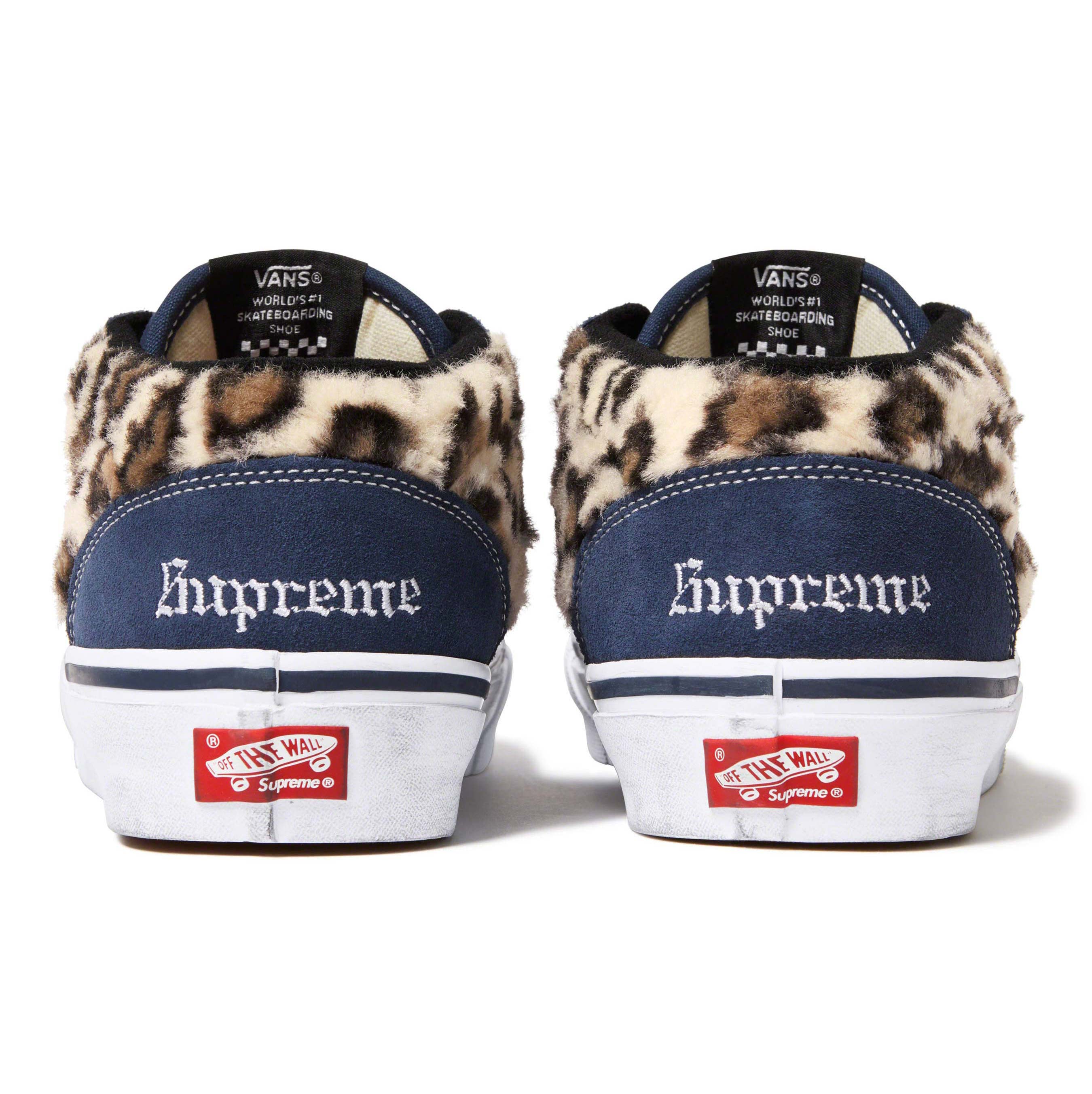 Supreme®/Vans® Leopard Half Cabsup